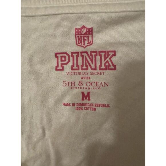 Washington Redskins Vintage Victoria's Secret PINK Women's T-Shirt White Size M - Picture 9 of 9